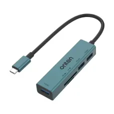 Onten OTN-9597 4-in-1 Type-C Hub with Card Reader