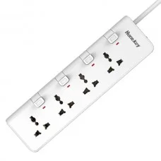Huntkey PZA402 4 AC Ports with 4 Switch Surge Protection PowerStrip