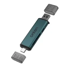 Onten CR538S USB-C & USB-A Card Reader with USB-C Hub