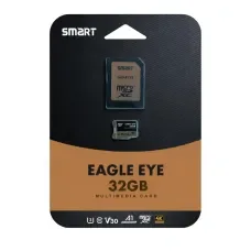 Smart Eagle Eye 32GB Micro SDXC UHS-I U3 Class10 Memory Card with Adapter